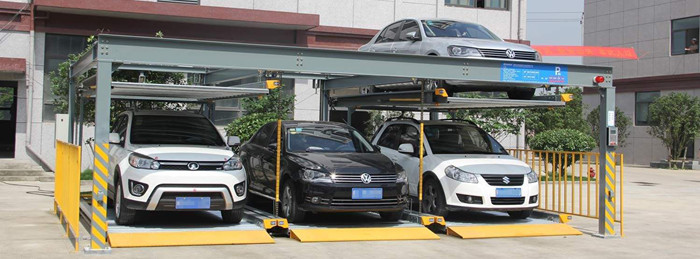 兩層升降橫移車庫